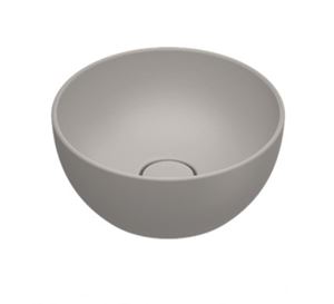 CATALANO SFERA umývadlová misa 32 cm, bez prepadu, Cataglaze+Silver Titanium, tortora matt
