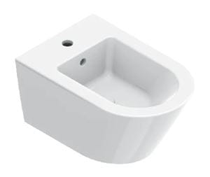 CATALANO ZERO závesný bidet, Cataglaze+Silver Titanium, lesklá biela