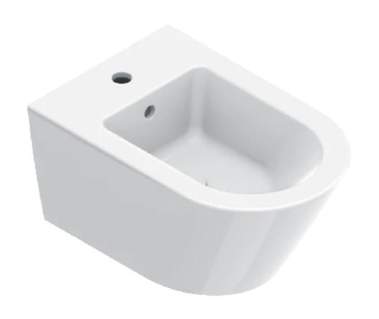 CATALANO ZERO závesný bidet, Cataglaze+Silver Titanium, lesklá biela 0118551001 Obrázek - Hlavní obrázek
