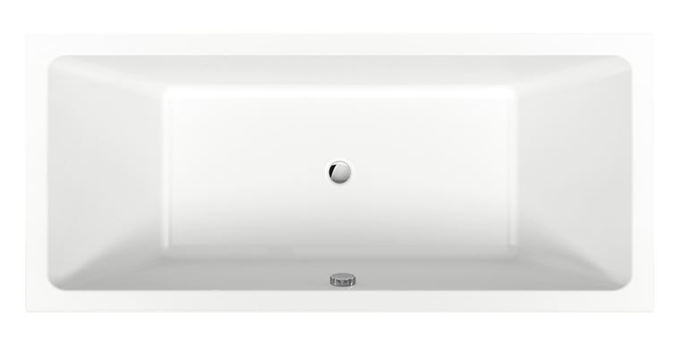 CONCEPT 100 NEW vaňa 180x80 cm, pre 2 osoby, bez nožičiek, akrylát 700725000000000 Obrázek - Hlavní obrázek