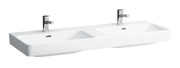 LAUFEN PRO S dvojumývadlo 130 cm, s prepadom H8149680001091 Obrázek - fotka