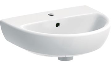 GEBERIT SELNOVA umývadielko 50 cm, s otvorom pre batériu a prepadom