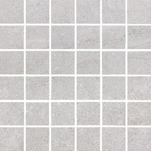 ABITARE TRUST mozaika 30x30(5x5) cm, lepená na sieti, mat, silver