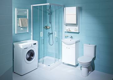 JIKA ZETA WC kombi, Dual-Flush, zadný odpad, bočné napúšťanie H8253960002413 Obrázek - fotka