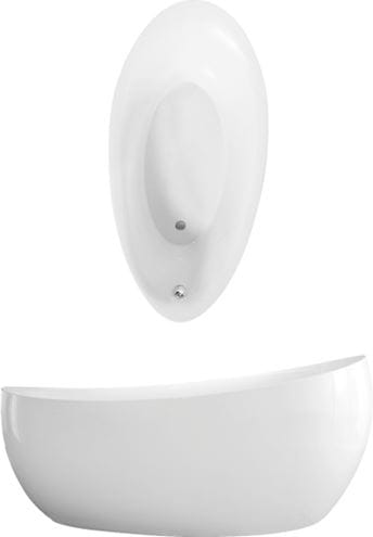 VILLEROY & BOCH AVEO voľne stojaca vaňa 190x95 cm, quaryl, biela alpín UBQ194AVE9W1V-01 Obrázek - fotka