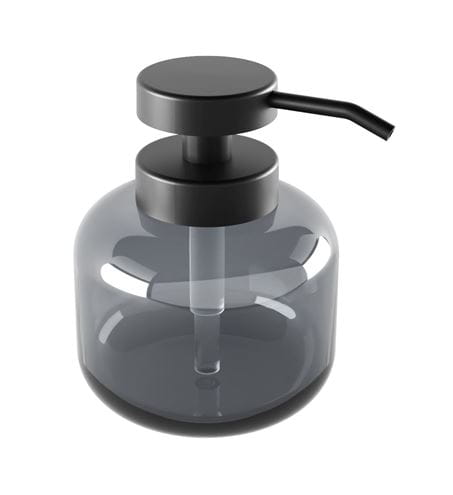 NIMCO ABU dávkovač tekutého mydla 400 ml, sklo, čierna ABC 31-90 Obrázek - Hlavní obrázek