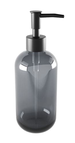 NIMCO ABU dávkovač tekutého mydla 370 ml, sklo, čierna ABC 31-X-90 Obrázek - Hlavní obrázek