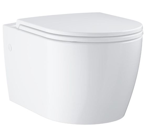 GROHE BAU CERAMIC závesné WC so SoftClose sedátkom, Rimless splachovanie, alpská biela 103860SH00 Obrázek - fotka