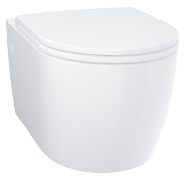 GROHE BAU CERAMIC závesné WC so SoftClose sedátkom, Rimless splachovanie, alpská biela 103860SH00 Obrázek - fotka