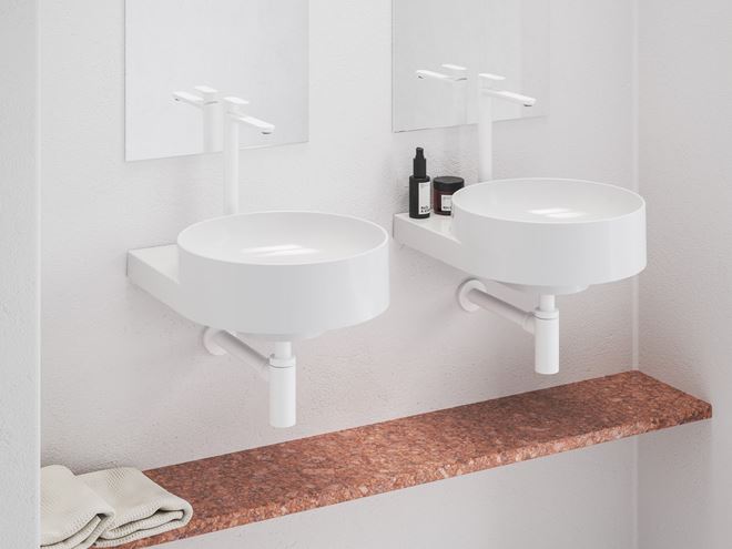 RAVAK ELEGANTA umývadlová stojanková batéria, EcoFlow, BeCool, matná biela X070420 Obrázek - fotka