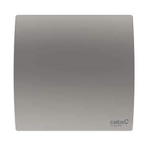 CATA UC 10 SILENTIS TIMER SILVER axiálny ventilátor 96,6 mm, nástenný/stropný, s časovačom a spätnou klapkou, strieborná