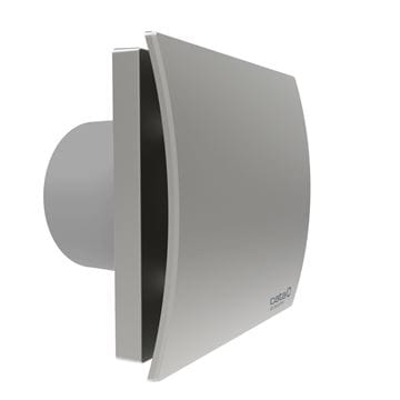 CATA UC 10 SILENTIS HYGRO axiálny ventilátor 96,6 mm, nástenný/stropný, s časovačom, čidlom vlhkosti a spätnou klapkou, strieborná 01221200 Obrázek - fotka