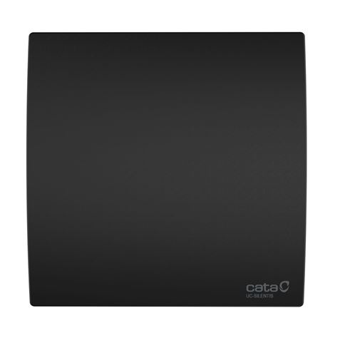 CATA UC 10 SILENTIS BLACK axiálny ventilátor 96,6 mm, nástenný/stropný, so spätnou klapkou, čierna 01222000 Obrázek - Hlavní obrázek