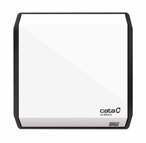 CATA UC 10 BREEZE ANTHRACITE axiálny ventilátor 96,6 mm, nástenný/stropný, so spätnou klapkou, mix farieb