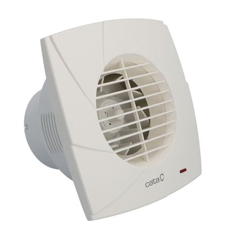 CATA CB-100 PLUS T radiálny ventilátor 97,6 mm, nástenný/stropný, s časovačom a spätnou klapkou 00841000 Obrázek - fotka