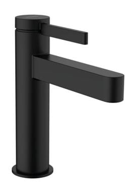 HANSGROHE FINORIS umývadlová stojanková batéria, s odtokovou súpravou, EcoSmart, matná čierna
