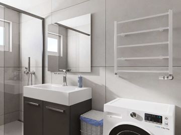 CONCEPT 200 RELAX kúpeľňový radiátor 600/695, bočné pripojenie, snehovo biela DTWS06950600SK015016 Obrázek - fotka
