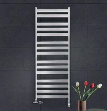 ZEHNDER ZETA kúpeľňový radiátor 1600/600, bočné pripojenie, čierna RAL9005 ZET-160-060-9205 Obrázek - fotka