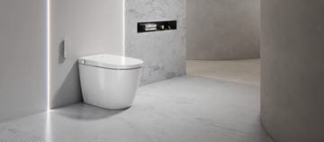 JIKA MILA stojaca WC s bidetovým sedátkom, Rimless, JIKAclean H8235230000001 Obrázek - fotka
