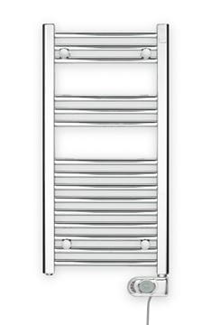 ZEHNDER AURA kúpeľňový radiátor 1540/600, elektrický, s vykurovacou tyčou, chróm