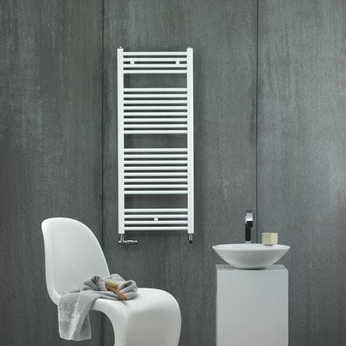 ZEHNDER VIRANDO kúpeľňový radiátor 1466/600, bočné pripojenie, biela RAL9016 AB-150-060 Obrázek - fotka