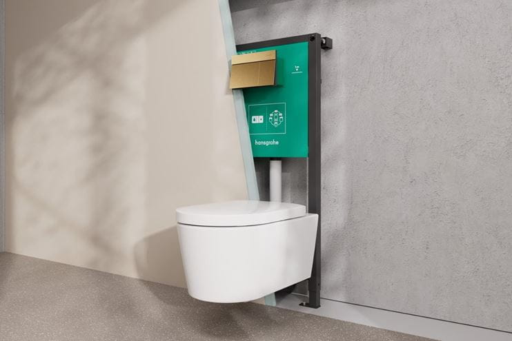 HANSGROHE IFRAME montážny prvok pre WC 115 cm, so splachovacou nádržkou 01022180 Obrázek - fotka