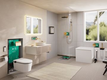 HANSGROHE IFRAME montážny prvok pre WC 115 cm, so splachovacou nádržkou 01022180 Obrázek - fotka