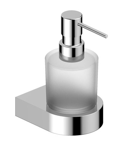 EASY+ dávkovač tekutého mydla 200 ml, nástenný, sklo, chróm EASP989-CH Obrázek - Hlavní obrázek