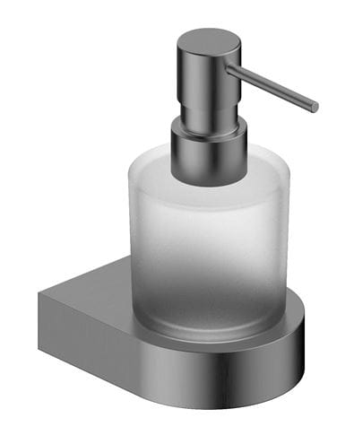 EASY+ dávkovač tekutého mydla 200 ml, nástenný, sklo, gun metal EASP989-GM Obrázek - Hlavní obrázek