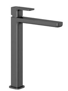 KLUDI RENON umývadlová stojanková batéria, kartáčovaný gun metal