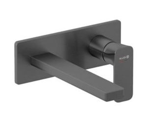 KLUDI RENON umývadlová podomietková batéria, kartáčovaný gun metal