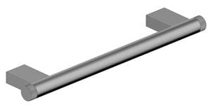EASY+ STYLE madlo 375 mm, k vani, gun metal