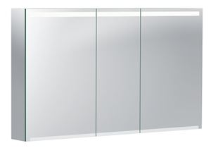 GEBERIT OPTION zrkadlová skrinka 120x70x15 cm, osvetlenie, s vypínačom a el. zásuvkou