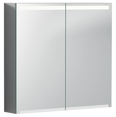 GEBERIT OPTION zrkadlová skrinka 75x70x15 cm, osvetlenie, s vypínačom a el. zásuvkou 500.205.00.1 Obrázek - Hlavní obrázek