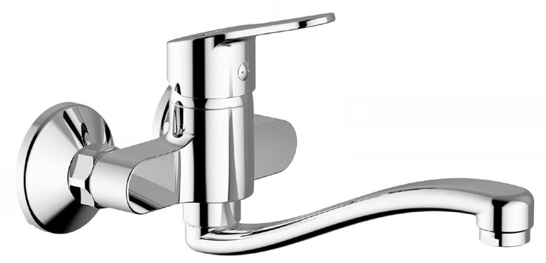 EASY NEW drezová nástenná batéria, chróm EA506.0N Obrázek - Hlavní obrázek