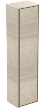 IDEAL STANDARD CONNECT AIR vysoká skrinka 40x30x160 cm, 1 dvierka, svetlá hnedá/svetlá pínia