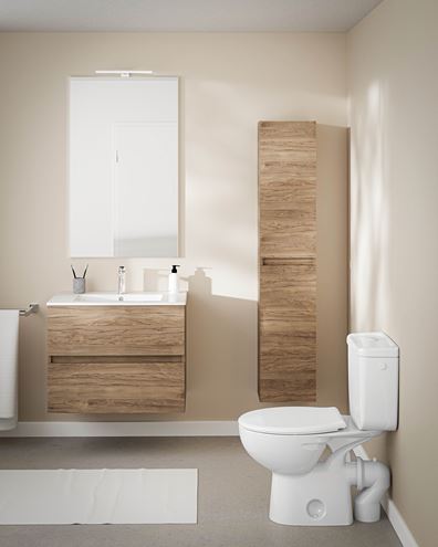 IDEAL STANDARD MIRROR & LIGHT PANDORA LED svietidlo na zrkadlo, 5700 K, 880 lm, 8 W, 308 mm, chróm T320967 Obrázek - fotka
