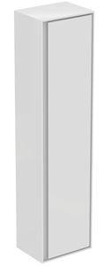 IDEAL STANDARD CONNECT AIR vysoká skrinka 40x30x160 cm, 1 dvierka, matná biela/lesklá biela