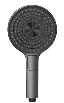EASY+ SELECTION ručná sprcha pr. 130 mm, 3 prúdy, čierna/gun metal