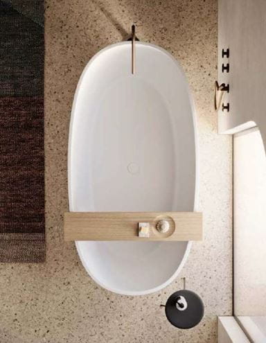 GKI C-SOLID voľne stojaca vaňa 176x91 cm, solidtech, matná biela  7239020021 Obrázek - fotka
