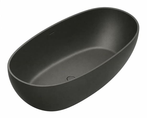 GKI C-SOLID voľne stojaca vaňa 176x91 cm, solidtech, matná čierna  7239020022 Obrázek - Hlavní obrázek