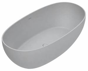 GKI C-SOLID voľne stojaca vaňa 176x91 cm, solidtech, cemento