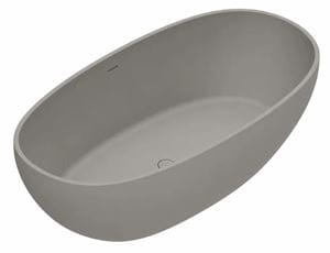 GKI C-SOLID voľne stojaca vaňa 176x91 cm, solidtech, tortora