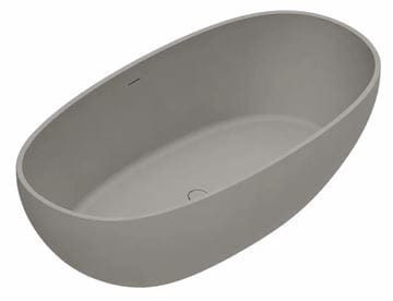 GKI C-SOLID voľne stojaca vaňa 176x91 cm, solidtech, tortora