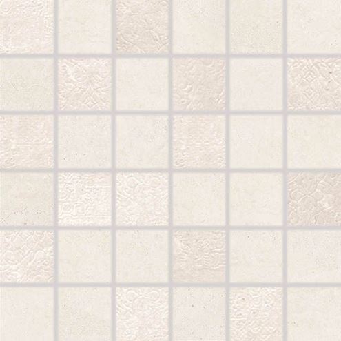 RAKO LIMESTONE mozaika 30x30(5x5) cm, lepená na sieti, mat-lesk reliéf, slonová kosť DDM05800 Obrázek - Hlavní obrázek