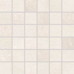 RAKO LIMESTONE mozaika 30x30(5x5) cm, lepená na sieti, mat-lesk reliéf, slonová kosť