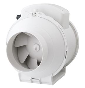 HACO DVP HIDE 125 S diagonálny ventilátor 125 mm, potrubný