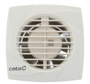 CATA B-10 PLUS axiálny ventilátor 100 mm, nástenný/stropný, biela