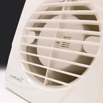CATA B-10 PLUS axiálny ventilátor 100 mm, nástenný/stropný, biela 00981001 Obrázek - fotka