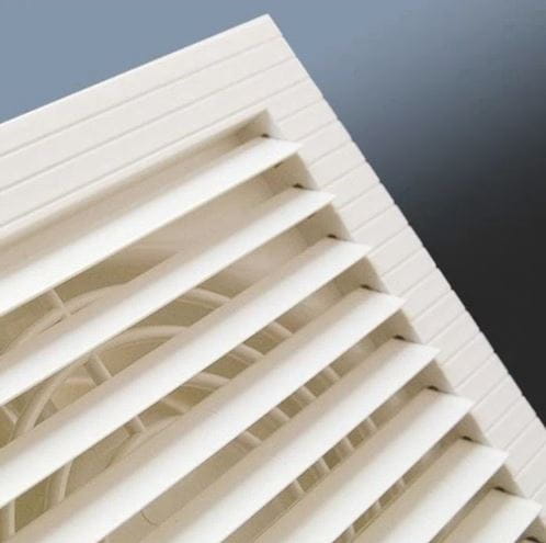 CATA B-10 MATIC axiálny ventilátor 100 mm, nástenný/stropný/do okna, so spätnou klapkou, biela 00915000 Obrázek - fotka